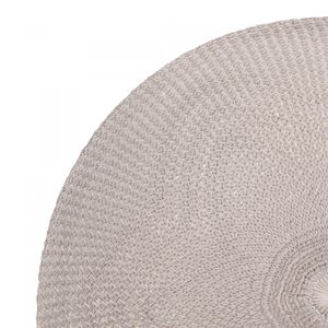 Lugar Americano Fiore 38cm Cinza Plástico - Wolff