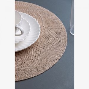 Lugar Americano Fiore 38cm Marrom Plástico - Wolff