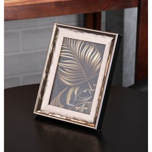 Porta-Retrato Nobreza 13cm x 18cm Dourado Poliestireno - Wolff