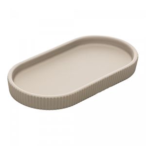 Conjunto 3 Peças para Banheiro Soft Touch Sketch Nude Cerâmica - Wolff