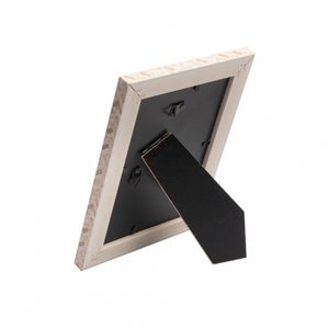Porta-Retrato de Poliestireno Geometric Cinza 10cm x 15cm - Wolff
