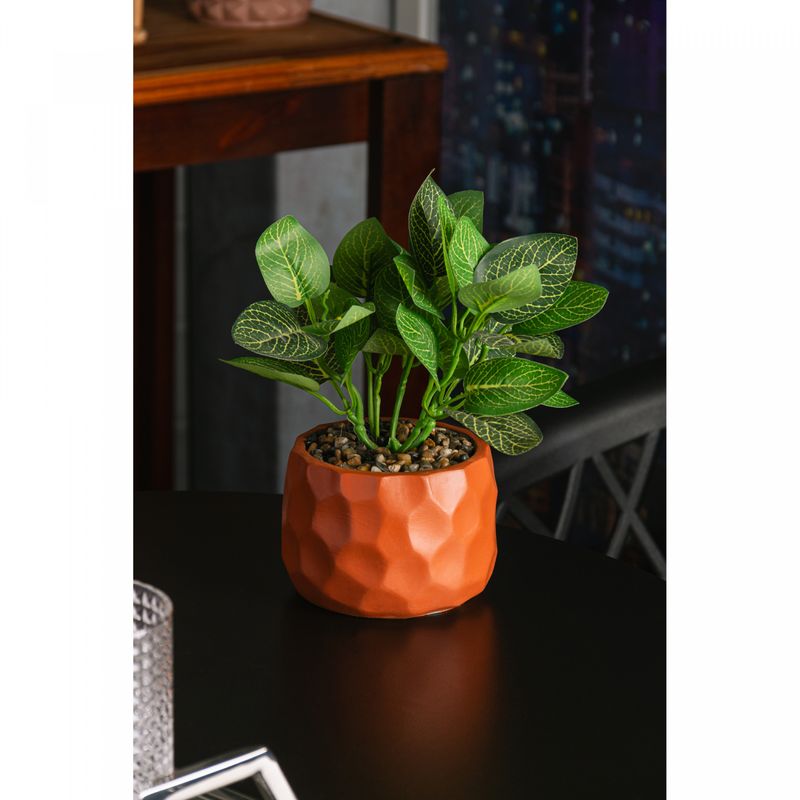 Cachepot-de-Cimento-com-Planta-Artificial-Prisma-Marrom-11cm-x-22cm-Wolff