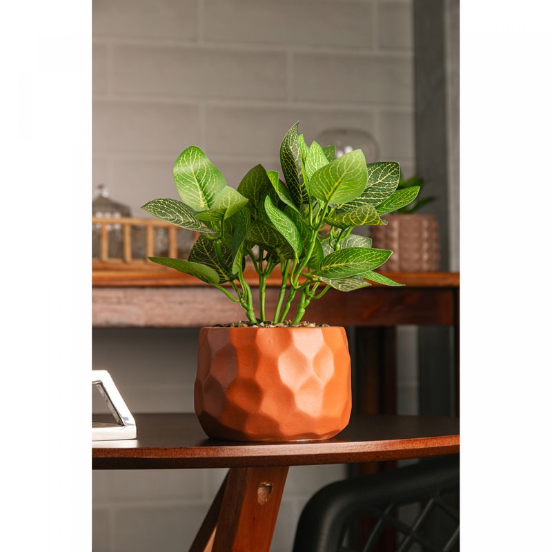 Cachepot-de-Cimento-com-Planta-Artificial-Prisma-Marrom-11cm-x-22cm-Wolff