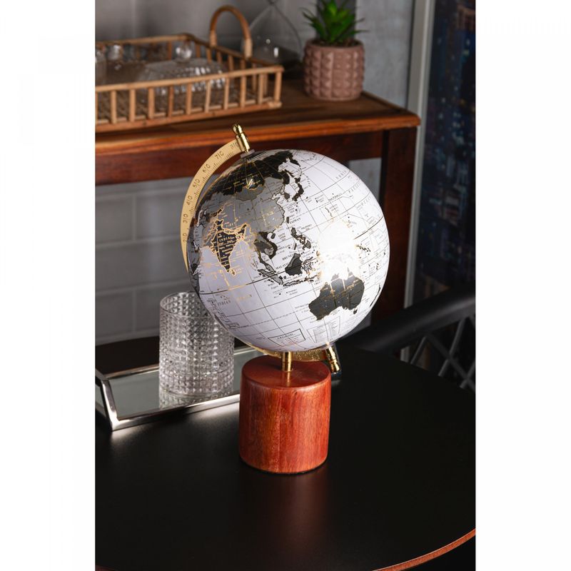 Globo-Decorativo-de-Plastico-e-Madeira-Branco-215cm-X-20cm-X-34cm-Wolff