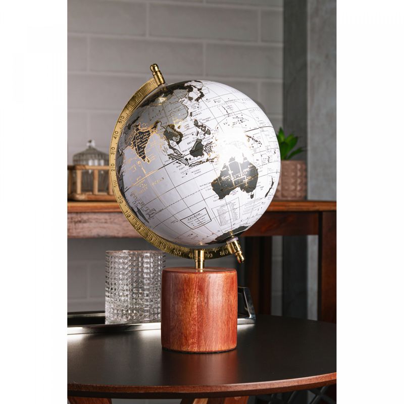 Globo-Decorativo-de-Plastico-e-Madeira-Branco-215cm-X-20cm-X-34cm-Wolff