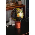 Globo-Decorativo-de-Plastico-e-Madeira-Preto-Wolff