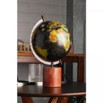 Globo-Decorativo-de-Plastico-e-Madeira-Preto-Wolff