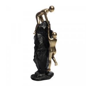 Figura Decorativa de Resina Parceria 9cm x 9cm x 28cm - Wolff