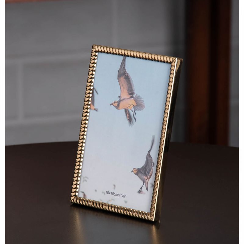 Porta-Retrato-de-Aco-Inox-Spiral-Dourado-10cm-x-15cm-Wolff