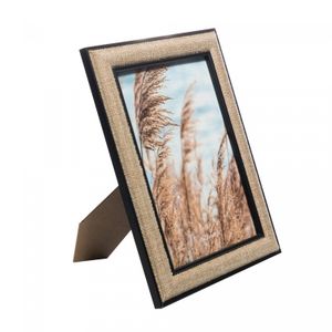 Porta-Retrato de Mdf Preto Jute 15cm x 20cm - Wolff
