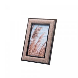 Porta-Retrato de Mdf Preto Jute 10cm x 15cm - Wolff