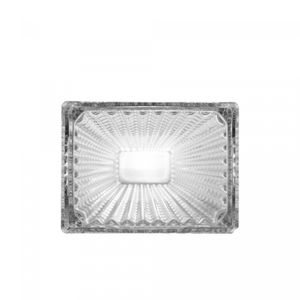 Vaso de Cristal Maya 10,5cm x 7,5cm x 17,5cm - Wolff