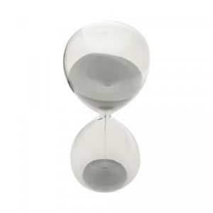 Ampulheta de Vidro Borossilicato 9cm x 9cm x 18cm - Wolff
