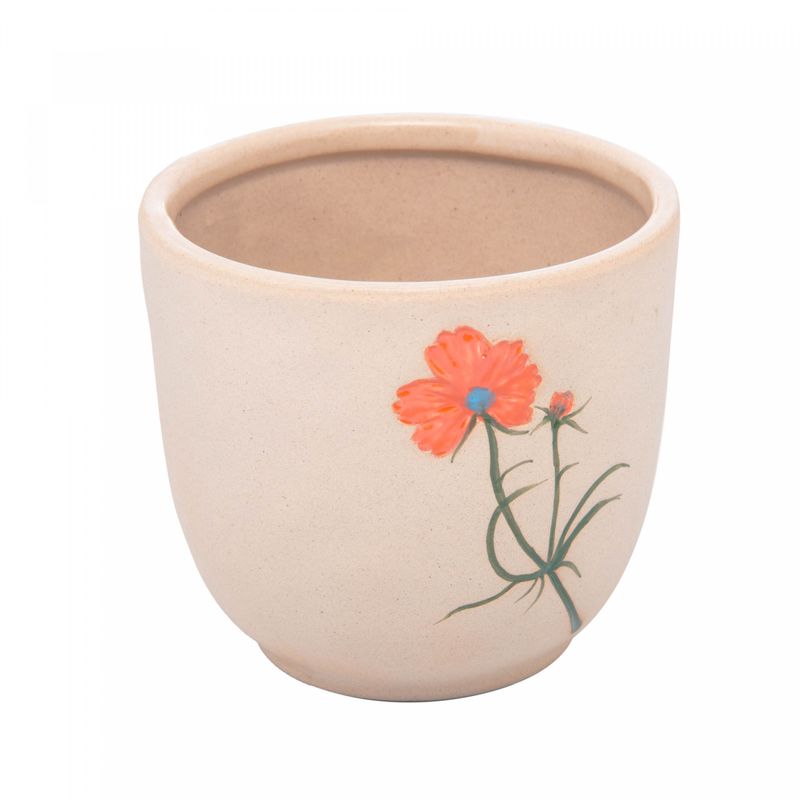 Cachepot-de-Ceramica-Flor-Laranja-Trento-12cm-x-12cm-x-105cm-Wolff