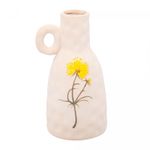 Jarro-Decorativo-de-Ceramica-Flor-Amarela-Trento-105cm-x-9cm-x-18cm-Wolff