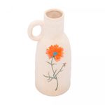 Jarro-Decorativo-de-Ceramica-Flor-Laranja-Trento-12cm-x-10cm-x-235cm-Wolff