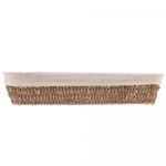 Cesta-Oval-de-Sisal-com-Forro-em-Tecido-435cm-x-15cm-x-8cm-Wolff