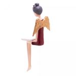 Figura-Decorativa-Boneca-Vermelha-com-Asas-Douradas-de-Resina-8cm-x-8cm-x-23cm-Wolff