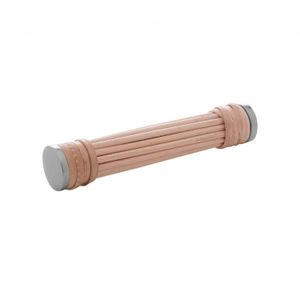 Conjunto 4 Descansos para Talheres de Rattan Prateado 8cm - Wolff