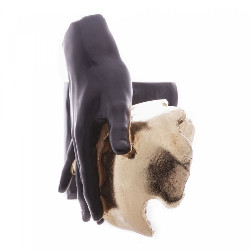 Figura-Decorativa-Face-de-Resina-19cm-x-15cm-x-30cm-Wolff