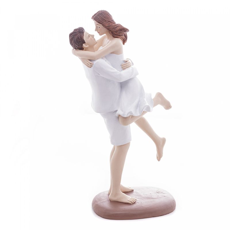 Figura-Decorativa-Face-Namorados-de-Resina-18cm-x-11cm-x-27cm-Wolff