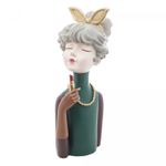 Figura-Decorativa-Boneca-com-Batom-de-Resina-13cm-x-12cm-x-31cm-Wolff