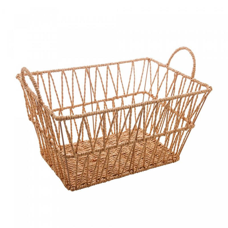 Cesta-Retangular-de-Papel-e-Metal-com-Alca-35cm-x-25cm-x-24cm-Wolff