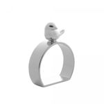 Conjunto-4-Aneis-para-Guardanapos-de-Zinco-Bird-Prata-6cm-x-2cm-x-4cm-Wolff