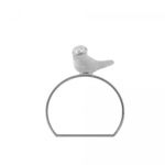 Conjunto-4-Aneis-para-Guardanapos-de-Zinco-Bird-Prata-6cm-x-2cm-x-4cm-Wolff