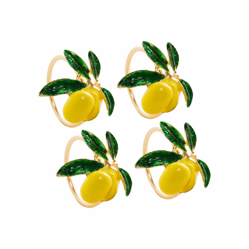 Conjunto-4-Aneis-para-Guardanapos-de-Zinco-Limao-Dourado-4cm-x-4cm-x-55cm-Wolff