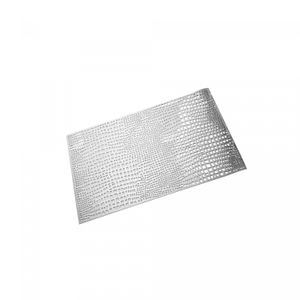 Lugar Americano de PVC Net Prata 45cm x 30cm - Wolff