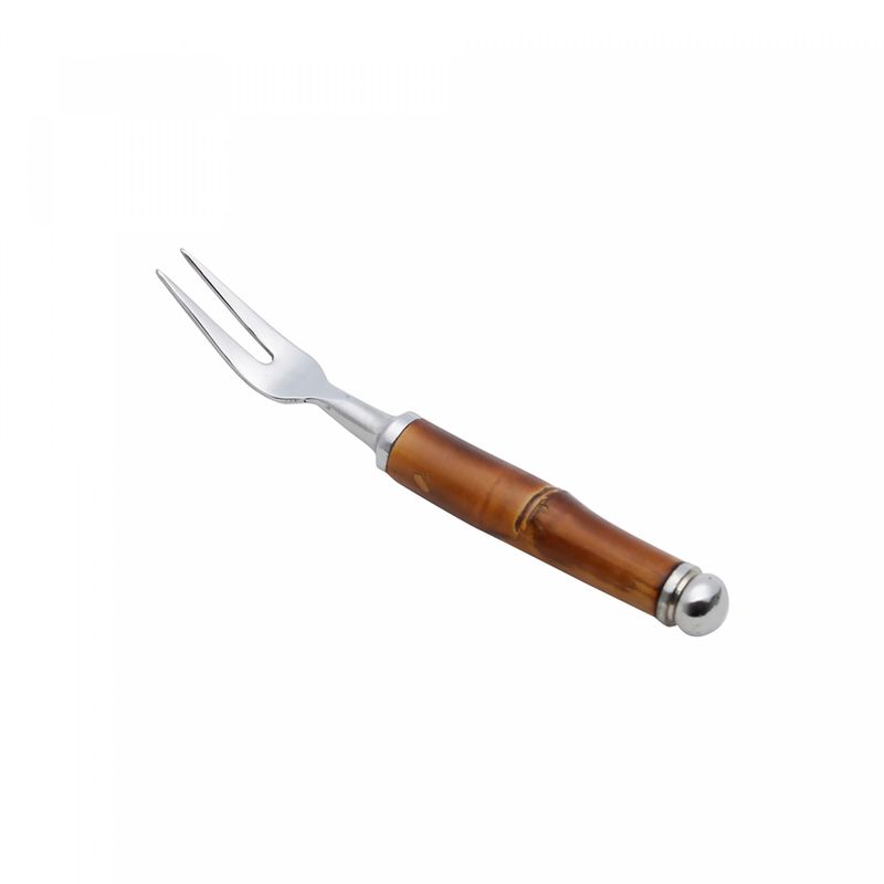 Conjunto-4-Garfos-para-Petisco-de-Aco-Inox-com-Cabo-de-Bambu-Wolff