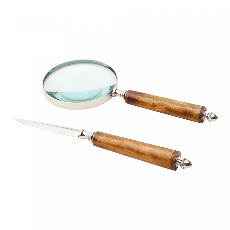 Conjunto-Abridor-de-Carta-e-Lupa-de-Aco-Inox-com-Cabo-de-Osso-Wolff