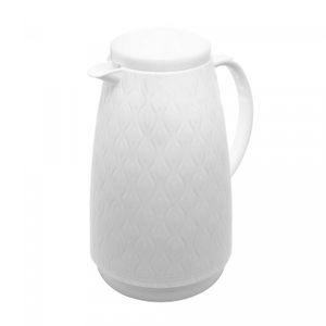 Garrafa Térmica de Plástico Peacock Branca 1L - Wolff