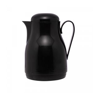 Garrafa Térmica de Plástico Basic Preta 300ml - Wolff