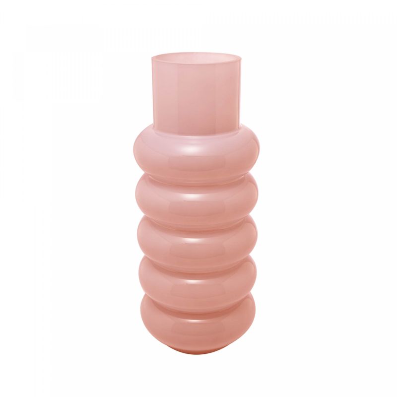 Vaso-de-Vidro-Gomos-Rosa-15cm-x-15cm-x-35cm-Wolff