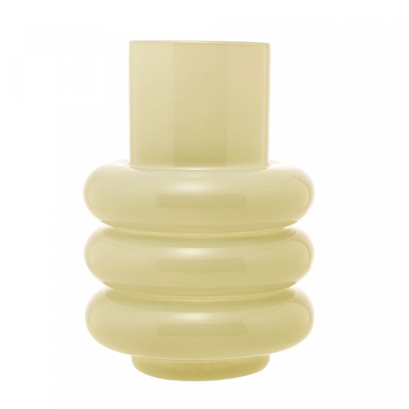 Vaso-de-Vidro-Gomos-Amarelo-18cm-x-18cm-x-23cm-Wolff