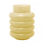 Vaso-de-Vidro-Gomos-Amarelo-15cm-x-15cm-x-20cm-Wolff