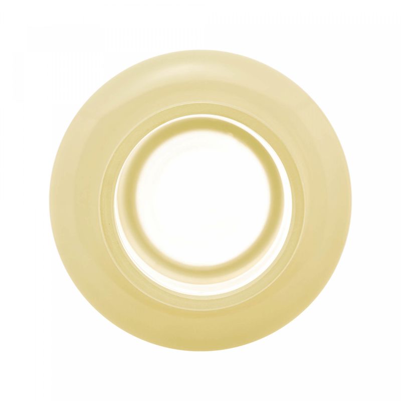 Vaso-de-Vidro-Gomos-Amarelo-15cm-x-15cm-x-20cm-Wolff
