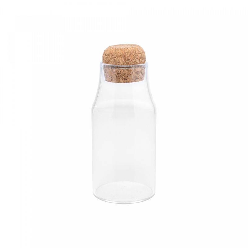 Porta-Mantimento-de-Vidro-Borossilicato-com-Tampa-Rolha-250ml-Wolff