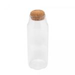 Porta-Mantimento-de-Vidro-Borossilicato-com-Tampa-Rolha-390ml-Wolff