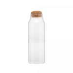 Porta-Mantimento-de-Vidro-Borossilicato-com-Tampa-Rolha-390ml-Wolff