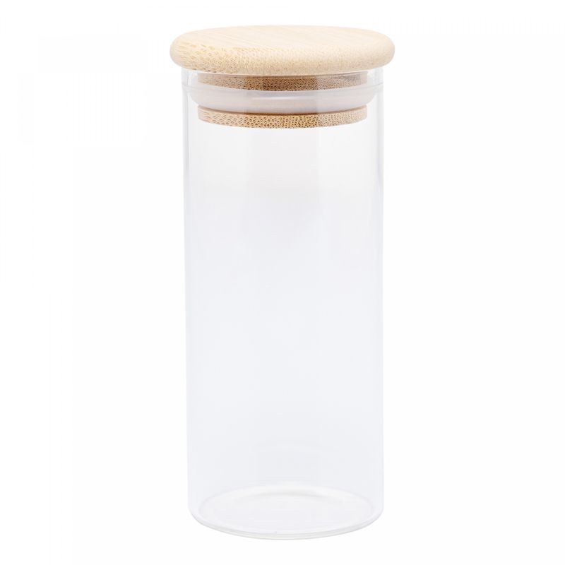 Porta-Mantimento-de-Vidro-Borossilicato-com-Tampa-de-Bambu-14L-Wolff