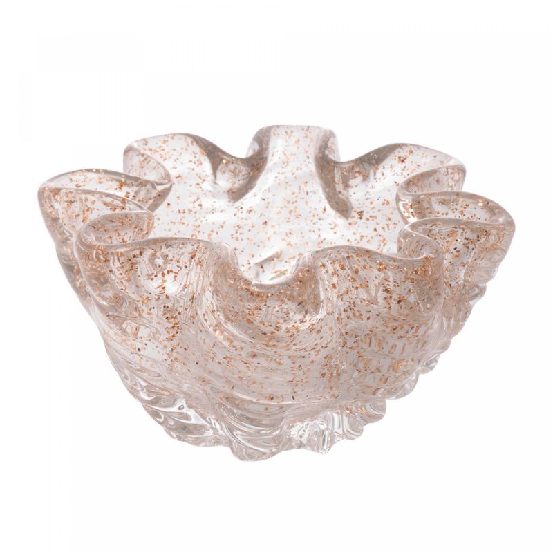 Centro-de-Mesa-de-Vidro-Italy-Transparente-e-Dourado-155cm-x-155cm-x-9cm-Wolff