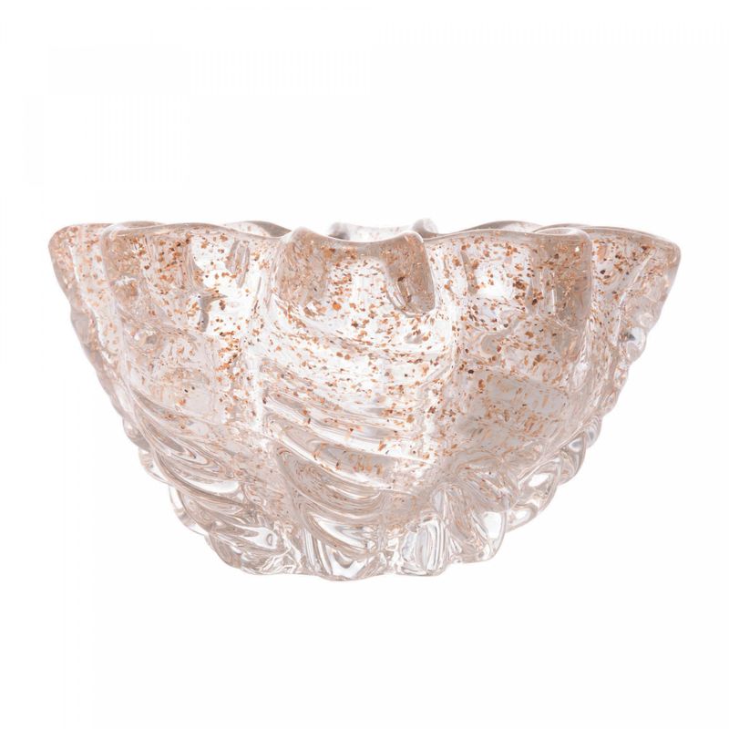 Centro-de-Mesa-de-Vidro-Italy-Transparente-e-Dourado-155cm-x-155cm-x-9cm-Wolff