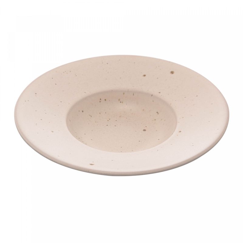Prato-para-Risoto-de-Ceramica-Mist-Branco-Matte-26cm-Wolff