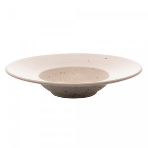Prato para Risoto de Cerâmica Mist Branco Matte 26cm - Wolff