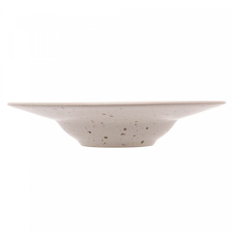 Prato-para-Risoto-de-Ceramica-Mist-Branco-Matte-26cm-Wolff