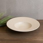 Prato-para-Risoto-de-Ceramica-Mist-Branco-Matte-26cm-Wolff