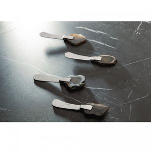 Conjunto 4 Espátulas de Aço Inox Ágata - Wolff